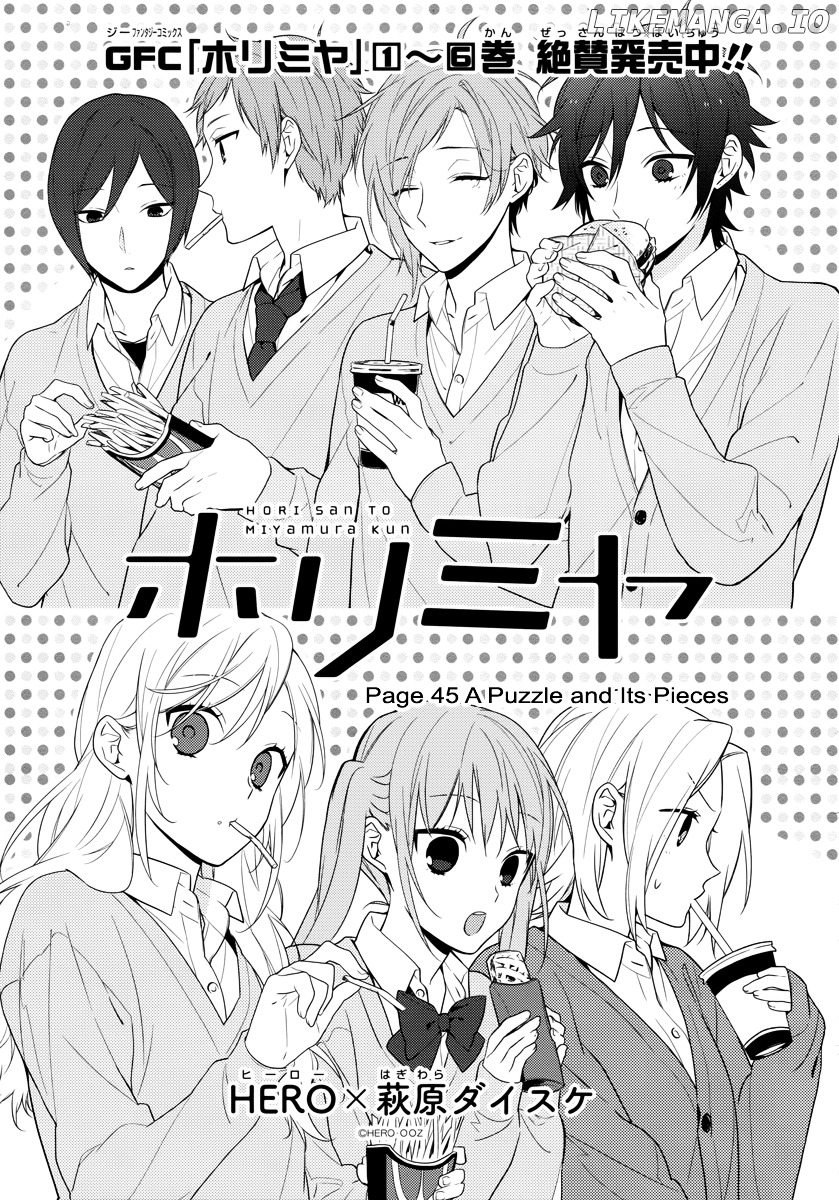 Horimiya, Chapter 45 image 01
